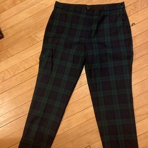 J Crew plaid pants